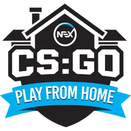 NEX Play From Home 로고